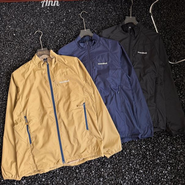 Mont*Bell Embroidered Logo Commuter Outdoor Lightweight Functional Nylon Waterproof Insulated Layer Jacket For Couples_mkmklike.com