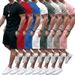 Men's short-sleeved shorts two-piece sports and leisure suit_mkmklike.com