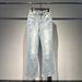 Seawinter High Street Slim Fit Stretch Denim Pants Subtle Flare Washed Jeans Vintage Blue Wash S to XL_mkmklike.com
