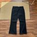 Men's Clothing Parisian Scimitar Straight Leg Flare Black Jeans For Men, High Street American Vibe Retro Style_mkmklike.com