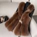 Women's imitation fox fur vest fashion coat_mkmklike.com