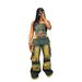 New Denim 3D Multi Pocket Casual Loose Fitting Cargo Pants Women's Retro Jeans Hot Selling Cross Border_mkmklike.com