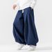 2025 New Large Size Japanese Loose Harlan Straight-leg Pants Wide-leg Casual Pants American Jeans Cross-border Foreign Trade_mkmklike.com