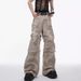 Men's Clothing Y2K Autumn American Design Wasteland Old Dirty Dye Overalls Men Retro Destroyed Raw Edge Casual Trousers Men_mkmklike.com