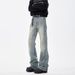Men's Vintage Washed Jeans – High Street Relaxed Straight-Leg With Cat Whisker & Flared Hem (Blue, S-Xxxl)_mkmklike.com