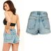 Women's Clothing Nightclub Tassels Showing Wide Legs, High Waist, Heavy Industry, Trendy Diamond Chain Denim Shorts For Women_mkmklike.com
