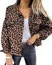 Women's Clothing Fashionable Leopard Print Cotton Shirt - Relaxed Fit Long Sleeve Casual Blouse For Women (S/M/L/XL)_mkmklike.com