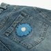 Design Sense Floral Embroidery Scimitar Wide-Leg Jeans Street Fashion Punk Washed Vintage Loose Long Pants Men's_mkmklike.com