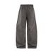 Men's Pleated Wide-Leg Cargo Pants – Streetwear Essential, 98% Cotton & Stretch, Oversized Fit (Black/Khaki/Gray, S-XL)_mkmklike.com