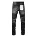 Men's Clothing 26 Street Foot Binding American Hip Hop Retro Distressed Washed High Street Washed Stretch Skinny Jeans For Men_mkmklike.com