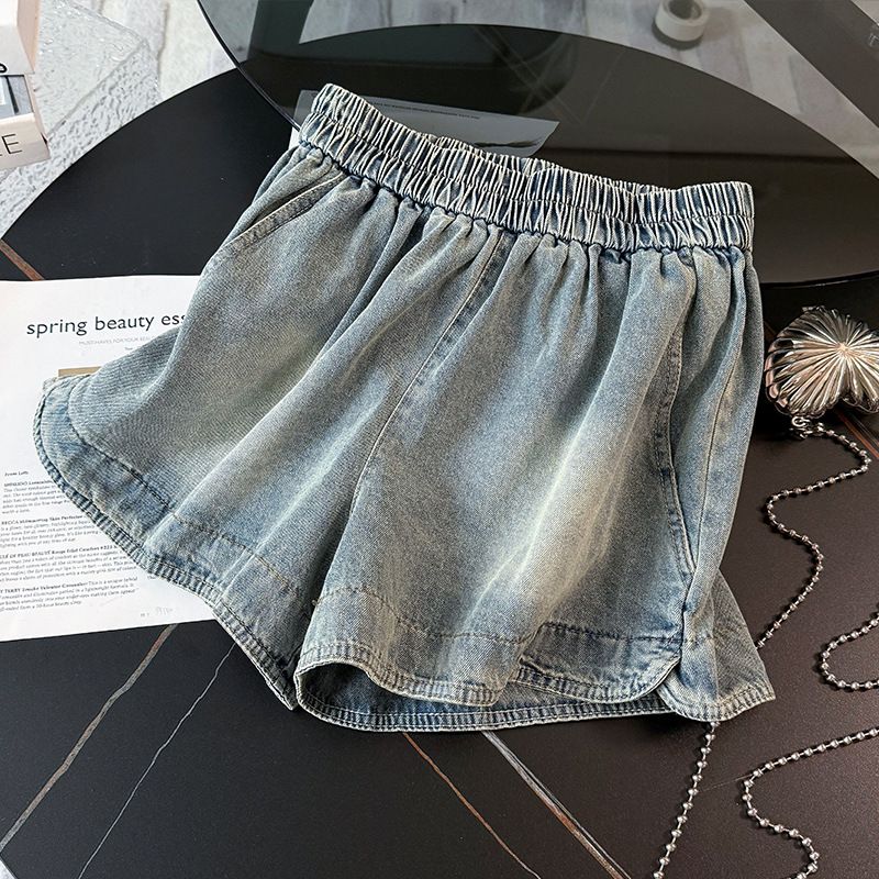 Women's Clothing Fashion Sports Leisure Suit Letter Printing Round Neck Short Sleeve Loose Shorts Two Piece Suit_mkmklike.com