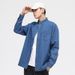 Northfold Dongyu Autumn Winter Denim Long Sleeve Shirt Cardigan Slim Fit Japanese Style Casual Jacket Men's In Stock Wholesale_mkmklike.com