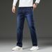 Large Size Men's Spring And Autumn New Jeans Men's American Slim-fit Straight Jeans Men's Fattened Plus Size Pants Men_mkmklike.com
