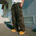 Men's Clothing Men's Versatile Loose Straight Leg Jeans Multi Pocket Cargo Pants Trendy For Formal & Casual_mkmklike.com