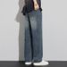 Loose Men's Spring And Summer, New American Style Trendy Loose Straight Leg Jeans For Men, Long Pants_mkmklike.com