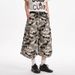 "Men's Camo Cargo Jeans – Streetwear Utility Pants (7/10 Length, Loose Fit, Vintage Wash, Military-Inspired, Urban Fashion)"_mkmklike.com