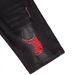 Men's Stretch Black Denim Shorts – Distressed Design, Mid-Thigh Length & All-Day Comfort_mkmklike.com