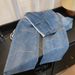 Women's Clothing High-Waisted Straight Leg Denim Pants Women's Loose Slim Fit Floor-Length Rhinestone Lace Patchwork American Hot Girl Style_mkmklike.com