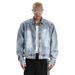 Advanced Gradient Washed Zipper American Jacket For Men In Spring And Autumn, New Niche Design Denim Clothing_mkmklike.com