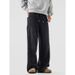 American Deconstruction Washed Sweatpants Men's Spring And Autumn Trendy Brand Vibe Design Sense Casual Sports Retro Heavy Wide-leg Trousers_mkmklike.com