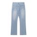 Men's Clothing Same Style Ice Blue 517 Jeans Vintage High Street Flared Pants Cleanfit Distressed Vibe_mkmklike.com