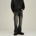 Nordmann European And American Style Vibe Flared Jeans For Men Retro High-End Casual High Street Trendy Loose Straight-Leg Cool_mkmklike.com