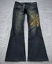Y2K Grunge Baggy Jeans For Women Men Distressed Denim Pants Goth Street Dance Hip Hop Wide Leg Trousers_mkmklike.com
