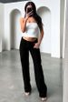 K Low Rise Jeans, Fashionable Retro Versatile, Loose And Slimming Women's Pants, Straight Leg Pants_mkmklike.com