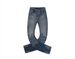 "Men's Button-Fly Stacked Jeans - Slim Straight Leg Denim Pants With Curved Seam & Strategic Pleating For Effortless Stacking Effect"_mkmklike.com