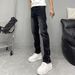Men's Slim Fit Stretch Jeans – High Elasticity Straight Leg Denim Pants For Everyday Comfort_mkmklike.com