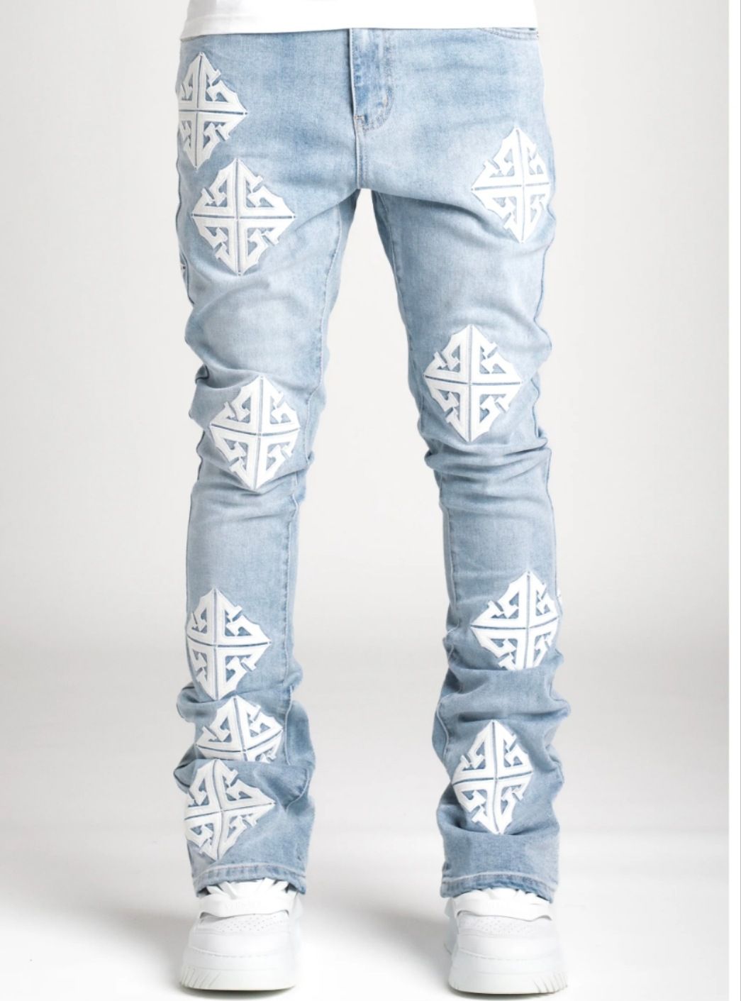 "Men's Slim Fit Stretch Denim Jeans - Classic Straight Leg, Mid Rise, Comfortable & Stylish For Casual Wear (Multiple Sizes 28-40)"_mkmklike.com