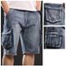 Men's Clothing Summer Fashion Functional Straight Cargo Shorts For Men Design Trendy Brand Outdoor Sports Five Point Jeans Men's Wear_mkmklike.com