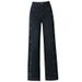 Clair 2025 Winter Fleece-Lined Warm Jean For Women High-End Rhinetone Print Craft Stylih Straight-Leg Plu Size Caual_mkmklike.com