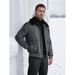 2024 Autumn Winter Men's Solid Color Simple Commuter Turn-Down Collar Zipper Large Pocket Jacket Coat For Men_mkmklike.com