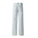 Men's Jeans Heavy-Duty Distressed Washed Light Color Straight-Leg Versatile Loose American High Street Casual Pants_mkmklike.com