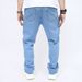 Men's Clothing new retro casual jeans, men's, trend, loose pants, high street wide leg pants, men_mkmklike.com