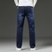 Large Size Men's Spring And Autumn New Jeans Men's American Slim-fit Straight Jeans Men's Fattened Plus Size Pants Men_mkmklike.com