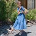 Return Low Denim Dress, Women's Summer Thin Style, New Lazy And Niche Cake Skirt, Doll Long Skirt_mkmklike.com