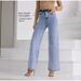 Russian Fashion Foreign Trade Women's Jeans 2025 New Model For Tall Women, Cross-border OZON/WB Dropshipping_mkmklike.com