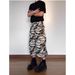Men's Retro American Style Multi Pocket Pleated Camouflage Capri Pants Summer Trendy Wide Leg Loose Straight Casual Style_mkmklike.com