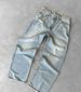 Men's & Women's Distressed Ripped Jeans - Washed Solid Color, Street Fashion Casual Denim Pants_mkmklike.com
