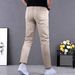 Men's Clothing Stretch Denim Skinny Jeans Slim Fit Multi Crafted Khaki Trousers_mkmklike.com