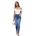 Women's Tight Stretch Jeans Hip Lifting New Style Quality Denim_mkmklike.com