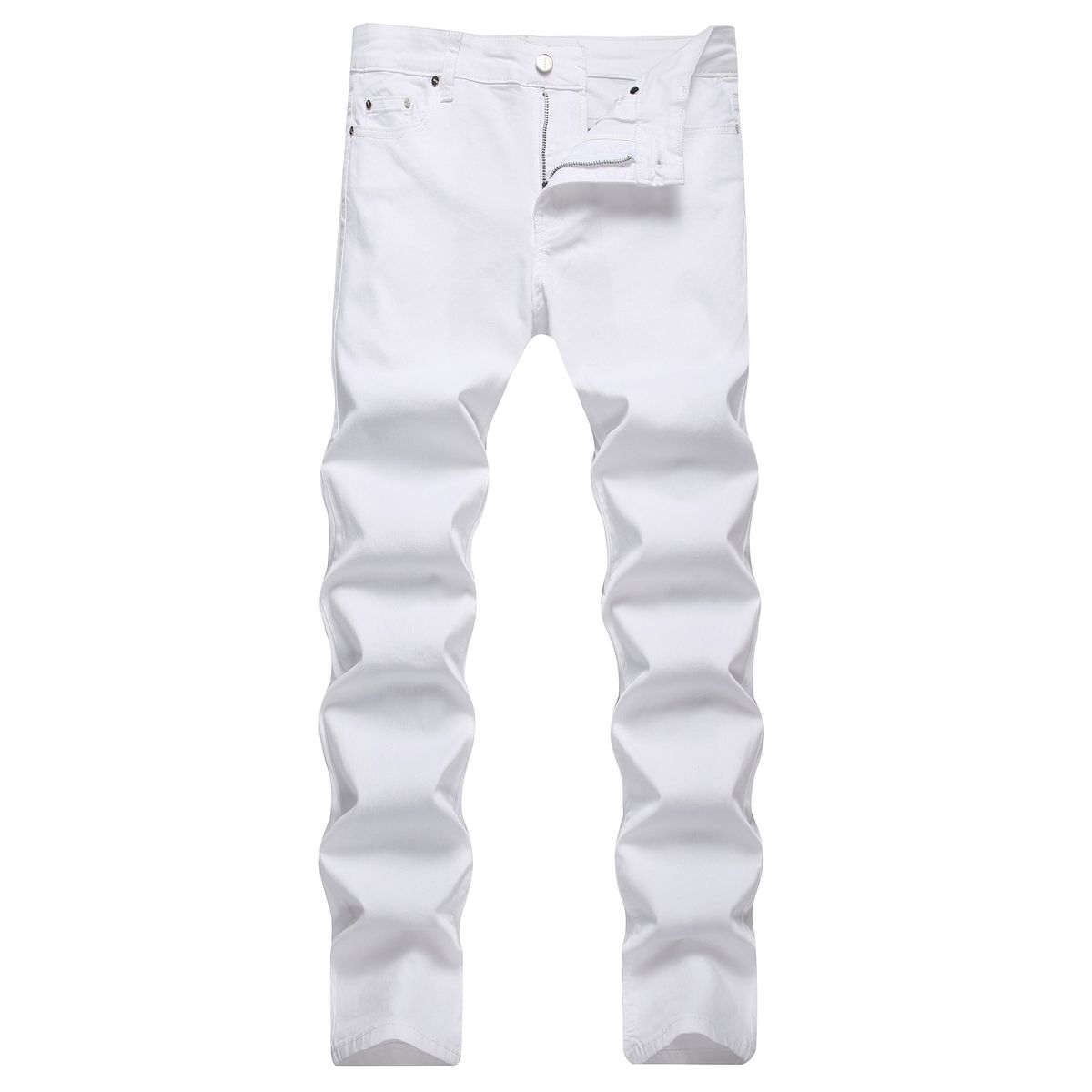 Men's Trendy Denim Trousers Fashionable Jeans_mkmklike.com