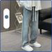 Men's Clothing Summer Jeans Thin Men's Style Washed Versatile High Street Loose Drape Casual Pants Straight Pants Men_mkmklike.com