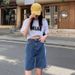 Women's Clothing Retro Denim Shorts For Women Summer New Ins Trend High Waist Slimming Short Straight Pants Thin_mkmklike.com