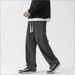 Men's Clothing Men's Straight Leg Wide Leg Jeans Trendy High Street Loose Casual Trousers Unisex Style Spring Summer_mkmklike.com