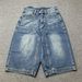 Men's Clothing American Street Fashion Brand Loose Distressed Washed Denim Shorts Men's Mid Length Pants Simple Basic Summer Shorts Men_mkmklike.com