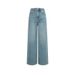 Medium Blue Stretch Straight-leg For Women, 2026 Spring New Style, Loose Fit, Slimming, Versatile Long Pants, Zhongshan_mkmklike.com
