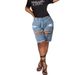 Women's Clothing Ripped Tassel Washed Light Color Denim Straight Leg Casual Jeans Fashionable Spring/Summer Autumn Winter Polyester Cotton Solid_mkmklike.com